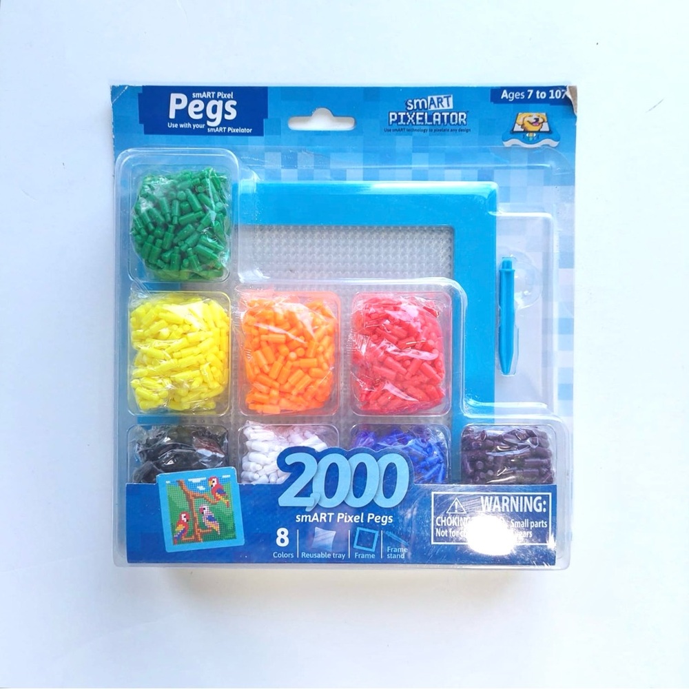 Smart Pixelator Smart Pixel Pegs Set - 8 Colors